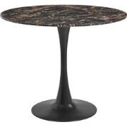 BOCA  - Ronde eettafel - Marmer-look - 90 cm - MDF