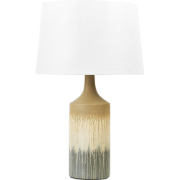 CALVAS  - Tafellamp - Beige - Keramiek