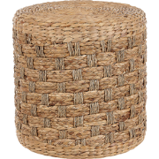 BASSLET  - Poef - Natuurlijk - 40 cm - Zeewier