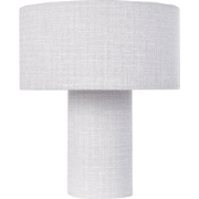 MALIPS - Tafellamp - Lichtgrijs - Katoen/Linnen