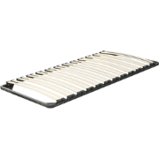 BASIC - Lattenbodem - Zwart - 90 x 200 cm - Staal