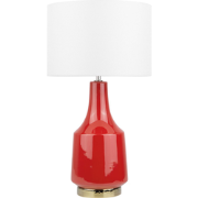 TRIVERSA  - Tafellamp - Rood - Keramiek