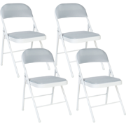 SPARKS - Eetkamerstoel set - Lichtgrijs - Mesh