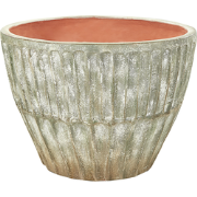 NYSSA - Bloempot - Groen -  50 cm - Terracotta