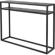 Spinder Design sidetable Daniël 120 - Zwart