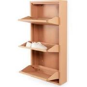 Spinder Design schoenenkast Billy 3 - Clay Terra - 6 paar schoenen