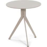 Spinder Design bijzettafel Daley Low - Silky Taupe - Ø 38