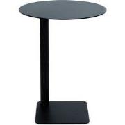 Spinder Design bijzettafel Sunny 50 - Zwart - Ø 40