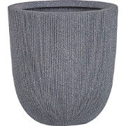 CHIOS - Plantenbak - Grijs - 31 cm - Polyresin