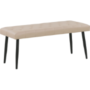 ESSONNE - Hocker - Beige - Kunstleer