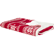 VANTAA - Plaid - Rood - 150 x 200 cm - Polyester