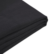 FITOU - Bekleding bed - Zwart - 160 x 200 cm - Polyester