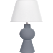 FABILOS - Tafellamp - Grijs - Keramiek