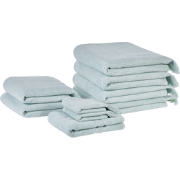 ATIU - Handdoek set van 9 - Mintgroen - Katoen