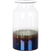 BHATURE - Bloemenvaas - Multicolor - 27 cm - Glas