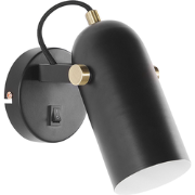 TYRIA S - Wandlamp - Zwart  - Metaal