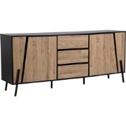 BLACKPOOL  - Sideboard - Lichte houtkleur - Spaanplaat
