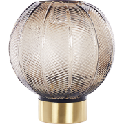 FELLI - Decoratieve vaas - Bruin - Glas