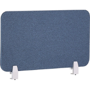 WALLY - Bureauscherm - Blauw - 72 cm - Polyester