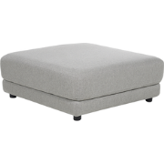 SIGTUNA - Ottomaan - Lichtgrijs - Polyester