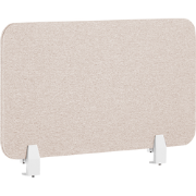 WALLY - Bureauscherm - Beige - 72 cm - Polyester