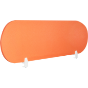 SPARKY - Bureauscherm - Oranje -  160 x 40 cm - Polyester