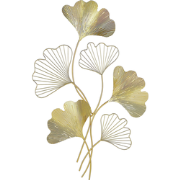 INDIUM - Wanddecoratie - Goud - Metaal