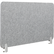 SPLIT - Bureauscherm - Lichtgrijs - 50 x 130 cm - Polyester