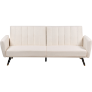 VIMMERBY  - Slaapbank - Lichtbeige - Polyester