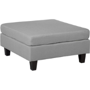 FEVIK - Hocker - Lichtgrijs - Polyester