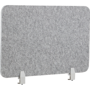 SPLIT - Bureauscherm - Lichtgrijs - 50 x 80 cm - Polyester