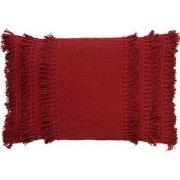Dutch Decor FARA - Kussenhoes 40x60 cm - 100% katoen - met franjes - M...