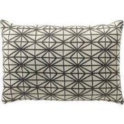 Dutch Decor NISA - kussenhoes 40x60 cm - waterafstotend - Charcoal Gra...