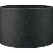 Home sweet home lampenkap Canvas 30 - zwart antraciet