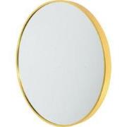 Fragix Alux Wandspiegel - Goud - Aluminium Ø60