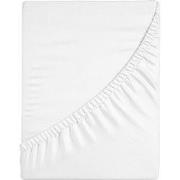 Ten Cate Premium Katoensatijnen Hoeslaken 140x200 - White Whisper