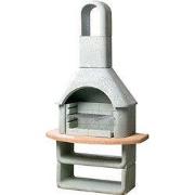 Betonnen - Stenen barbecue incl. rooster (Las Palmas Cortina)