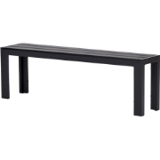 Dylan tuinbank zwart - 132 x 30 cm