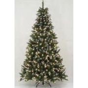 Kerstboom Frosted Allison 180 cm met Warm Led verlichting kerstboom