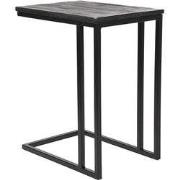 LABEL51 Bijzettafel Move - Zwart - Mangohout - One Size