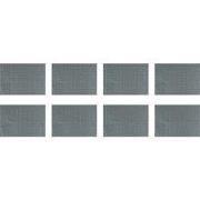 Krumble Theedoek - Katoen - Grijs - Set van 8