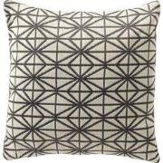 Dutch Decor NISA - kussenhoes 45x45 cm - waterafstotend - Charcoal Gra...