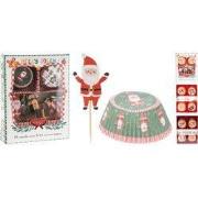 Cakevorm set 48dlg xmas design kerstversiering