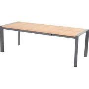 California teak extension tafel 160-220x100 cm