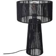 Urban Interiors - Tafellamp Diro Jute  43x30 Zwart