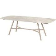 Benevento dining tafel taupe 240 x 110 cm