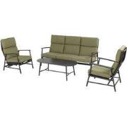 Flora lounge set green black