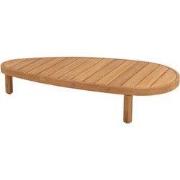 Finn coffee tafel teak pebble 125 x 63 x 25 cm