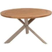 Taste Prado dining tafel teak latte dia. 130 cm
