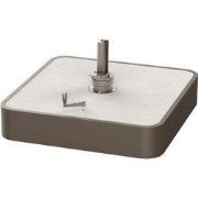 Costa vulbare parasolvoet met ingebouwde wielen